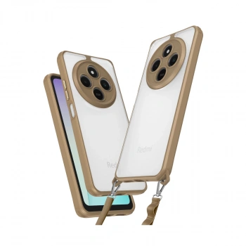 Xiaomi Redmi 14c Kılıf Penta Silikon Kılıf - Çöl Titanyum