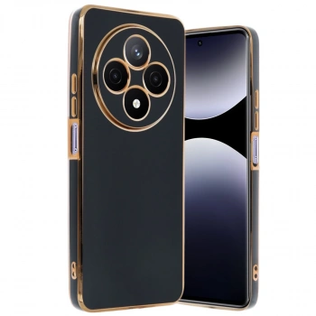 Xiaomi Redmi 14c Kılıf Volet Silikon - Siyah