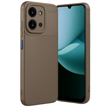 Xiaomi Redmi 15c 4g Auto Focus Karbon Kapak - Kahverengi