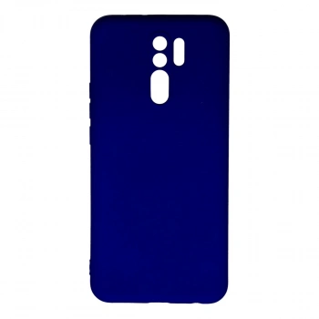 Xiaomi Redmi 9 Kılıf Nano İçi Kadife Silikon - Lacivert