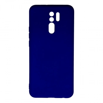 Xiaomi Redmi 9 Kılıf Nano İçi Kadife Silikon - Lacivert