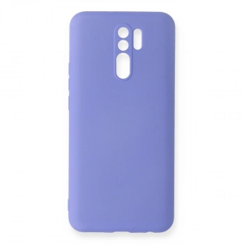 Xiaomi Redmi 9 Kılıf Nano İçi Kadife Silikon - Lila