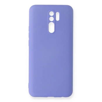 Xiaomi Redmi 9 Kılıf Nano İçi Kadife Silikon - Lila