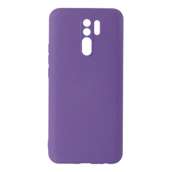 Xiaomi Redmi 9 Kılıf Nano İçi Kadife Silikon - Mor