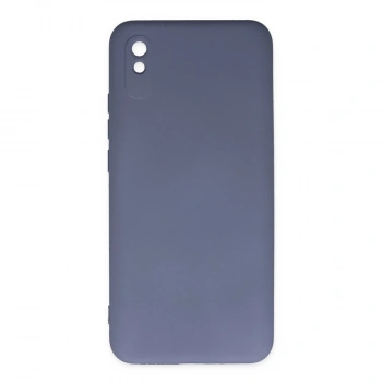 Xiaomi Redmi 9a Kılıf Nano İçi Kadife Silikon - Gri