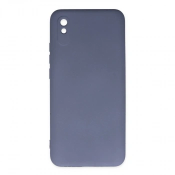 Xiaomi Redmi 9a Kılıf Nano İçi Kadife Silikon - Gri