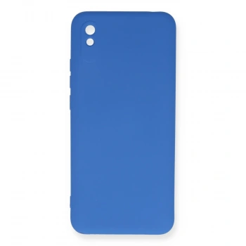 Xiaomi Redmi 9a Kılıf Nano İçi Kadife Silikon - Mavi