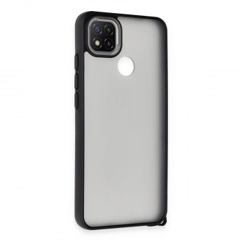 Xiaomi Redmi 9c Kılıf Elegant Kapak - Siyah