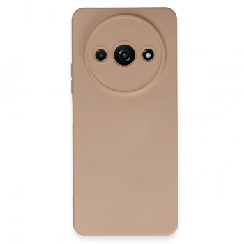Xiaomi Redmi A3 4g Kılıf Nano İçi Kadife Silikon - Pudra