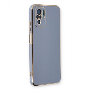 Xiaomi Redmi Note 10 Kılıf Volet Silikon - Mavi