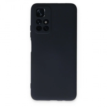 Xiaomi Redmi Note 11t Kılıf Nano İçi Kadife Silikon - Lacivert