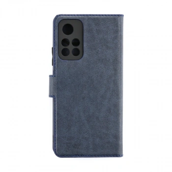Xiaomi Redmi Note 11t Kılıf Trend S Plus Kapaklı Kılıf - Lacivert