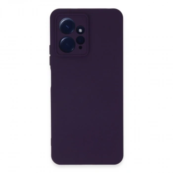 Xiaomi Redmi Note 12 4g Kılıf Nano İçi Kadife Silikon - Mor