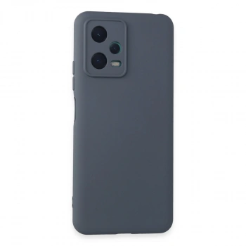 Xiaomi Redmi Note 12 5g Kılıf Nano İçi Kadife Silikon - Gri