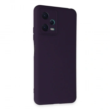 Xiaomi Redmi Note 12 5g Kılıf Nano İçi Kadife Silikon - Mor