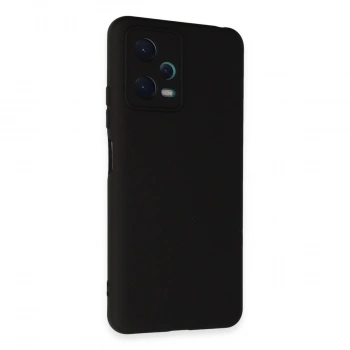 Xiaomi Redmi Note 12 5g Kılıf Nano İçi Kadife Silikon - Siyah