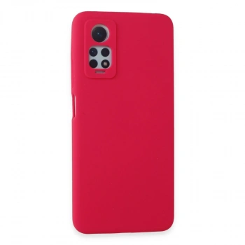Xiaomi Redmi Note 12 Pro 4g Kılıf Nano İçi Kadife Silikon - Pembe