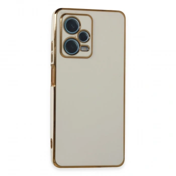 Xiaomi Redmi Note 12 Pro Plus Kılıf Volet Silikon - Beyaz