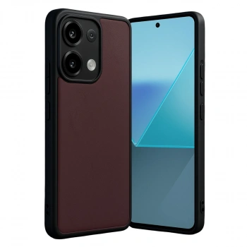 Xiaomi Redmi Note 13 4g Kılıf Aras Deri Kapak - Bordo
