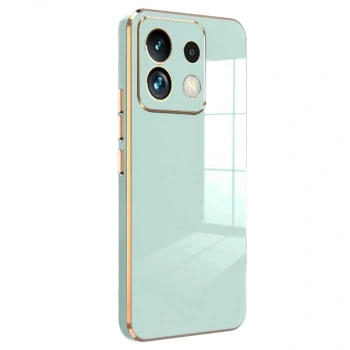 Xiaomi Redmi Note 13 5g Kılıf Volet Silikon - Açık Yeşil