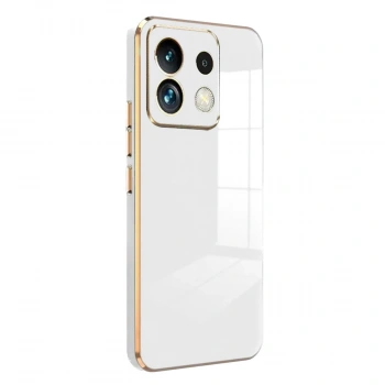 Xiaomi Redmi Note 13 5g Kılıf Volet Silikon - Beyaz