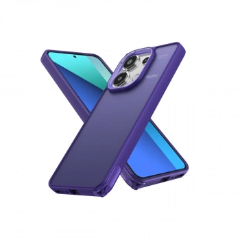 Xiaomi Redmi Note 13 Pro 4g Kılıf Elegant Kapak - Derin Mor