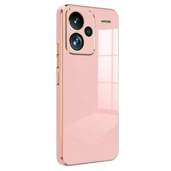 Xiaomi Redmi Note 13 Pro Plus Kılıf Volet Silikon - Pembe