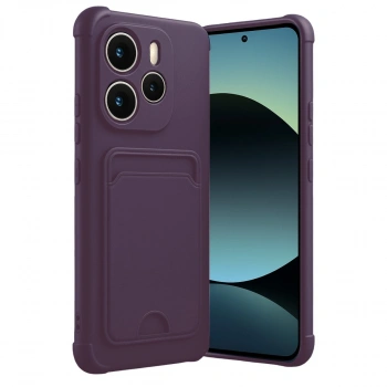 Xiaomi Redmi Note 14 4g Kelvin Kartvizitli Silikon - Derin Mor