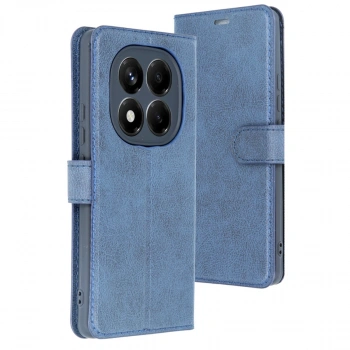 Xiaomi Redmi Note 14 4g Kılıf Trend S Plus Kapaklı Kılıf - Lacivert