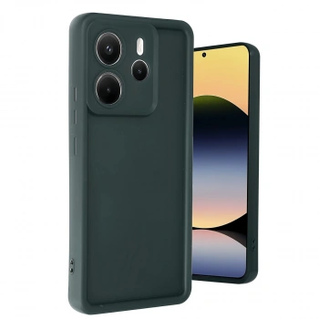 Xiaomi Redmi Note 14 4g Kılıf Viera Silikon - Koyu Yeşil