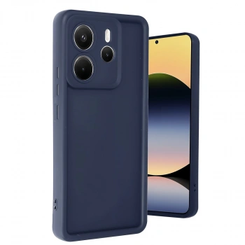 Xiaomi Redmi Note 14 4g Kılıf Viera Silikon - Lacivert