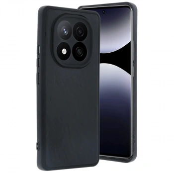 Xiaomi Redmi Note 14 Pro 4g Kılıf Aras Deri Kapak - Siyah