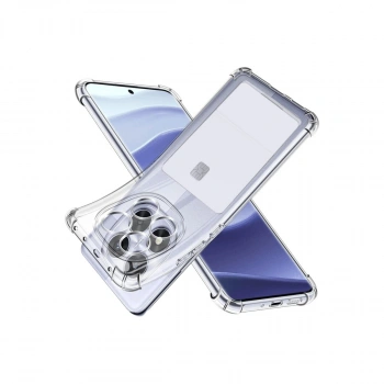 Xiaomi Redmi Note 14 Pro 4g Kılıf Kart Şeffaf Silikon - Şeffaf