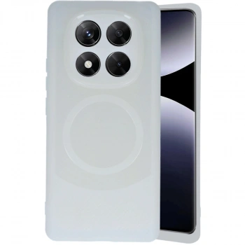 Xiaomi Redmi Note 14 Pro 4g Kılıf Maya Karbon Kapak - Krem