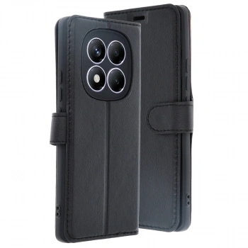 Xiaomi Redmi Note 14 Pro 4g Kılıf Trend S Plus Kapaklı Kılıf - Siyah