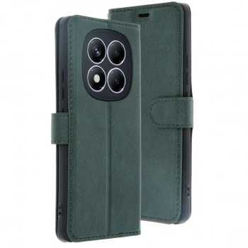 Xiaomi Redmi Note 14 Pro 4g Kılıf Trend S Plus Kapaklı Kılıf - Yeşil