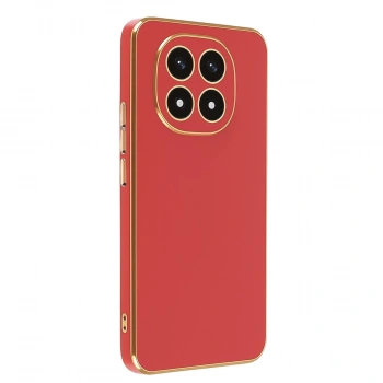 Xiaomi Redmi Note 14 Pro 4g Kılıf Volet Silikon - Kırmızı