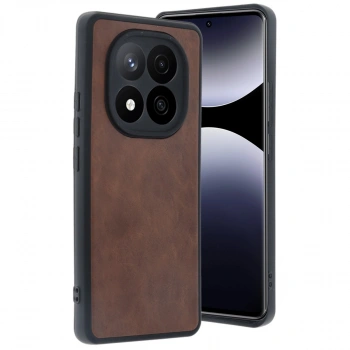 Xiaomi Redmi Note 14 Pro 5g Kılıf Aras Deri Kapak - Taba