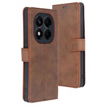 Xiaomi Redmi Note 15 4g Trend S Plus Kapaklı Kılıf - Taba