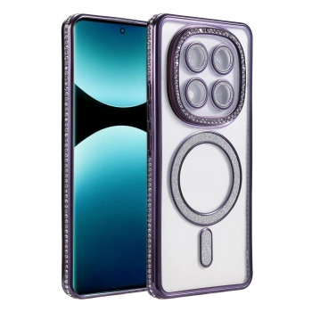Xiaomi Redmi Note 15 Pro 5g Joke Simli Magneticsafe Kılıf - Derin Mor