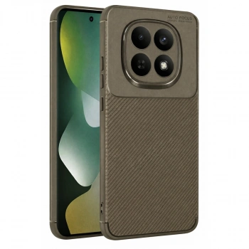 Xiaomi Redmi Note 15 Pro Plus 5g Auto Focus Karbon Kapak - Kahverengi