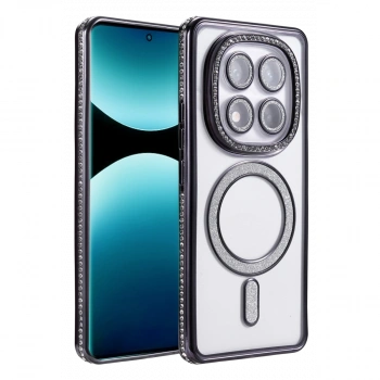 Xiaomi Redmi Note 15 Pro Plus 5g Joke Simli Magneticsafe Kılıf - Siyah