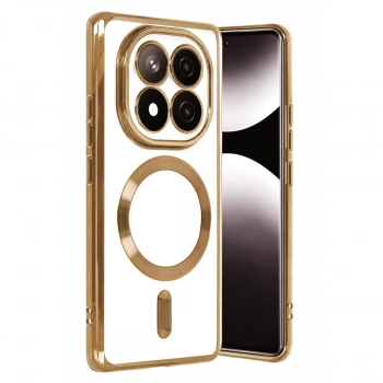 Xiaomi Redmi Note 15 Pro Plus 5g Kross Magneticsafe Kapak - Gold