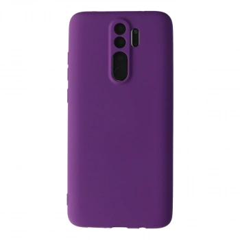 Xiaomi Redmi Note 8 Pro Kılıf First Silikon - Mor