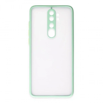 Xiaomi Redmi Note 8 Pro Kılıf Montreal Silikon Kapak - Turkuaz