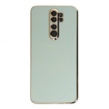 Xiaomi Redmi Note 8 Pro Kılıf Volet Silikon - Açık Yeşil