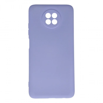 Xiaomi Redmi Note 9 5g Kılıf Nano İçi Kadife Silikon - Lila