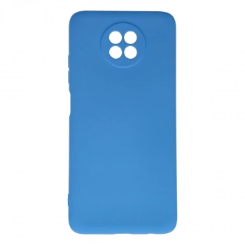 Xiaomi Redmi Note 9 5g Kılıf Nano İçi Kadife Silikon - Mavi