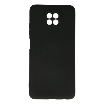 Xiaomi Redmi Note 9 5g Kılıf Nano İçi Kadife Silikon - Siyah