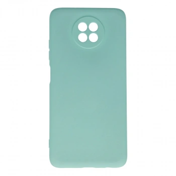 Xiaomi Redmi Note 9 5g Kılıf Nano İçi Kadife Silikon - Turkuaz